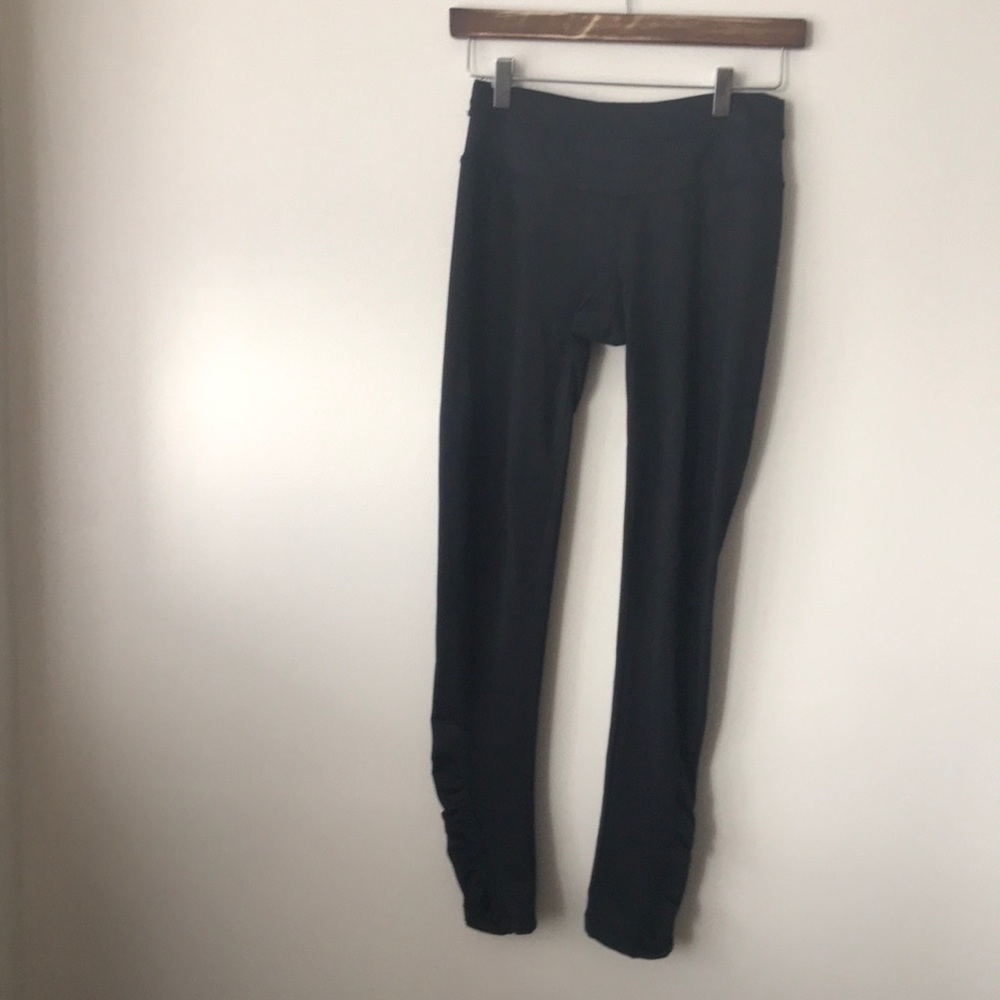 jessica simpson ZIPPER leg athletic leggings -XS